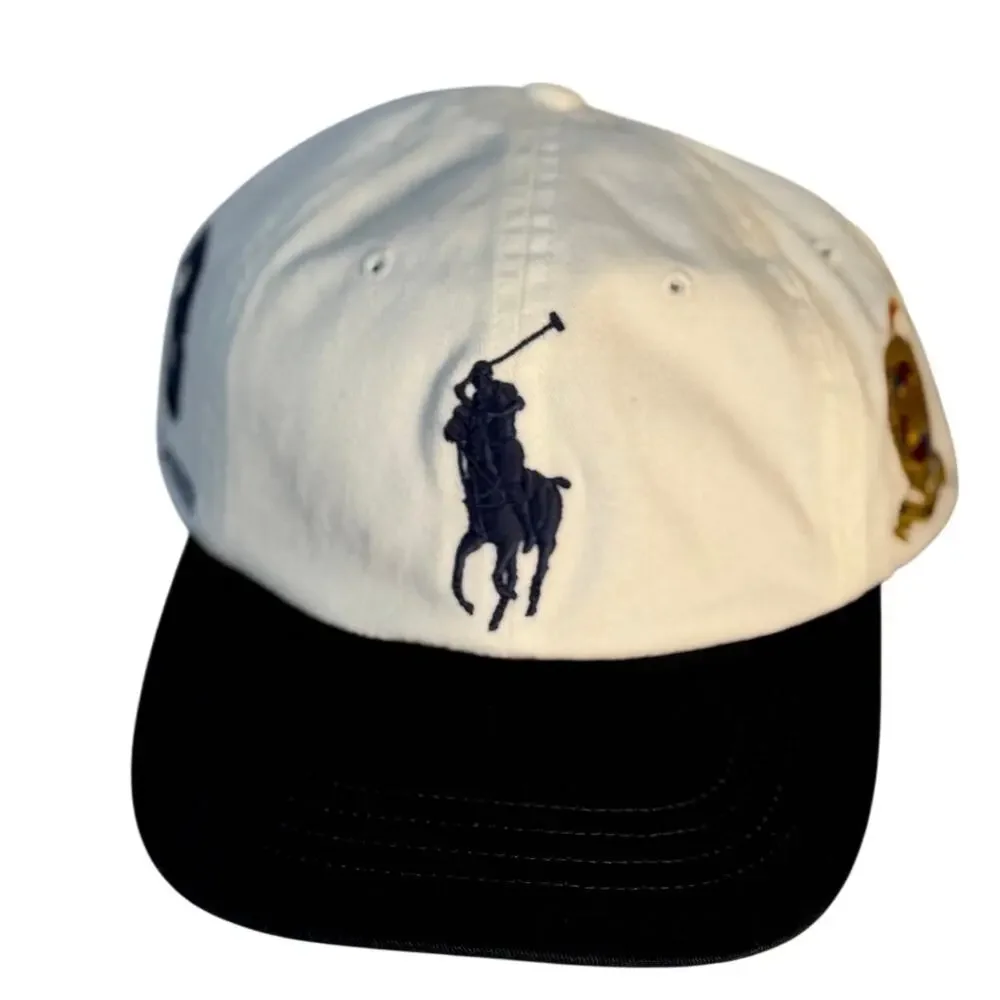 Polo Ralph Lauren Big Pony 20th Anniversary “SQ 3 RL” Hat – White